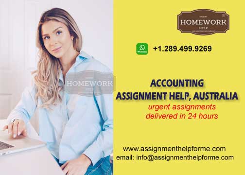 Accounting Assignment Help Online, Australia