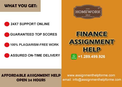 Finance Assignment Help Online