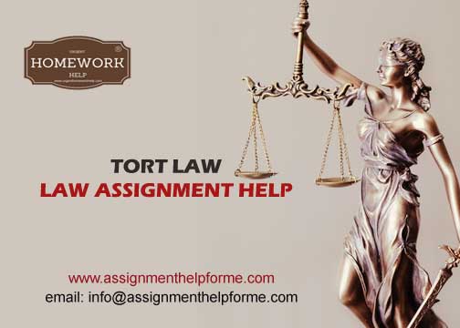 Tort Law Assignment Help Online